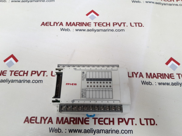 Nais expansion unit for fp1-e16 - input x: 12-24v, output y: relay