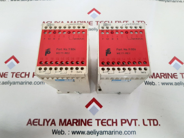 Pepperl+Fuchs We77-re2 Switch Amplifier 11924