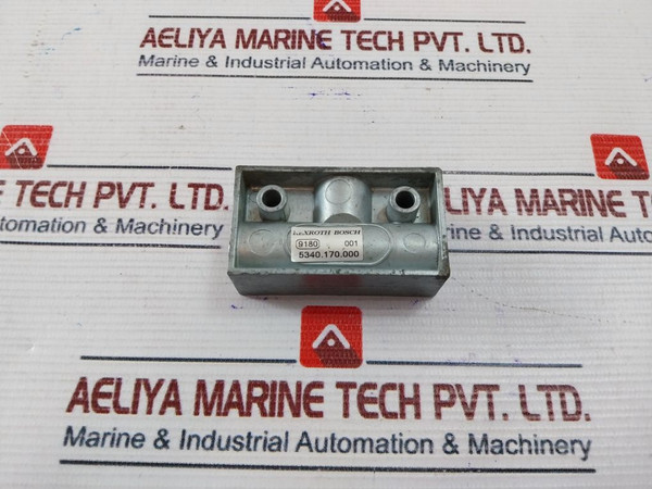 Rexroth Bosch 5340.170.000 Block Pneumatic Shuttle Valve