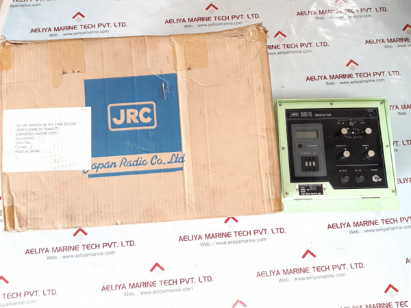 Jrc njh-33 digital indicator - Japan Radio Co., Ltd.