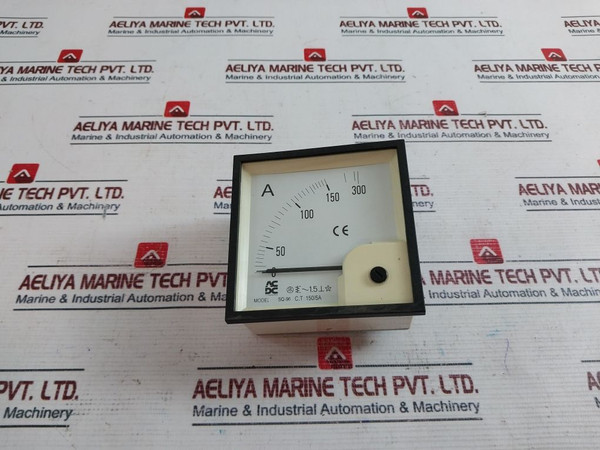 Ac/Dc Dynamics Sq-96 Ammeter Meter 0-150/300A