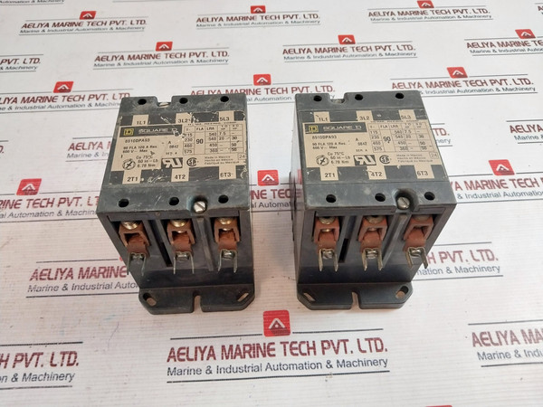 Square D 8910Dpa93 Definite Purpose Contactor Ser.A 110-120V 50/60Hz