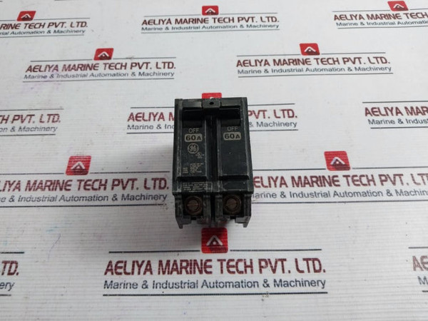 General Electric Thhqb Circuit Breaker 60A 2 Pole Unit