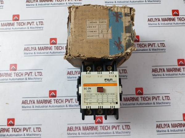 Fuji Electric Sc-3N Magnetic Contactor 100A Used