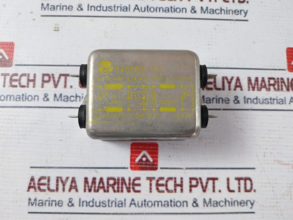 545063-10 Power Line Filter 250V 0-60Hz Hpf(-25/+85/21)