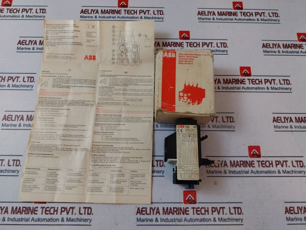 Abb T25 Du 6.5 Thermal Overload Relay