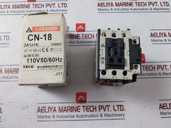 Teco Cn-18 Electromagnetic Contactor Iec 60947-4-1 660V 32A