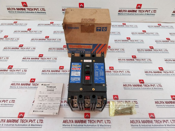 Terasaki Xs100Ns Tembreak 3 Pole Circuit Breaker 60A Ac600V Dc250V