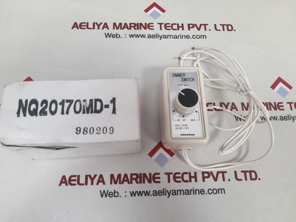 Kokosha Md-1 Dimmer Switch Ac100~115V 50/60Hz 100W 100Va 0ºC~35ºC