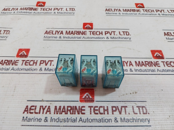 Lot of 3X Omron LY2NJ Relay 10A 240VAC