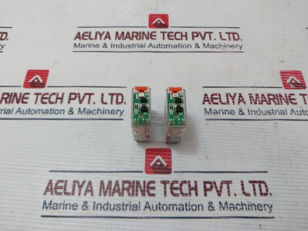 Lot Of 2X Paramount P2-fpzi-1 Relay 6A 250V Ac-1 Used
