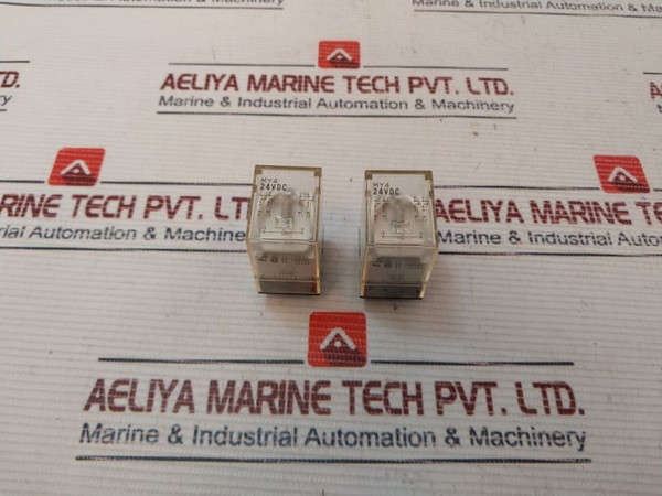 Lot Of 2X Omron My4 Relay 5A 250Vac