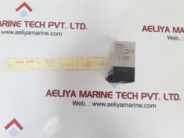 Omron Power Relay 24Vdc G7J-2A2B-b - Coil:24Vdc - 25A 277Vac