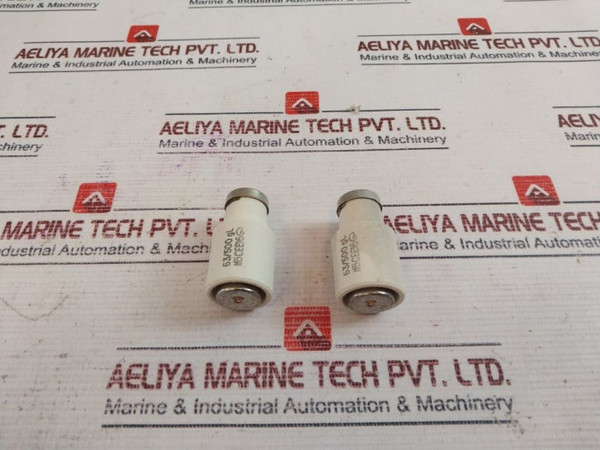 Lot Of 2X Ifo 63/500 Gl Ceramic Fuse