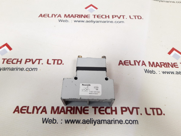 Rexroth 0 821 003 027 valve, 9180 104, made in France