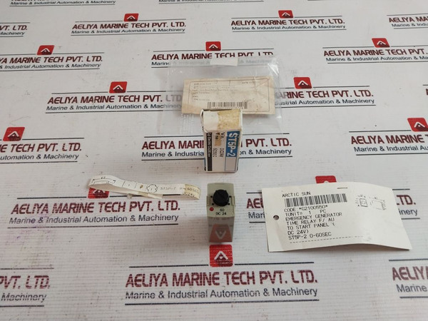 Fuji Electric St5P-2 Emergency Generator Time Relay F/Auto Start Panel