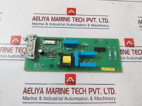 Gretag Pba Hvd Printed Circuit Board, Gretag Ag Used