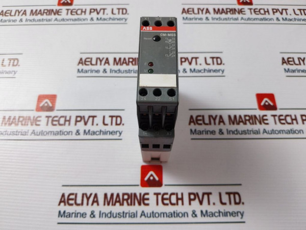 Abb Cm-mss Thermistor Motor Protection Monitoring Relay Used