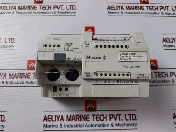 Ps4-201-mm1 Moeller Programmable Logic Controller Used