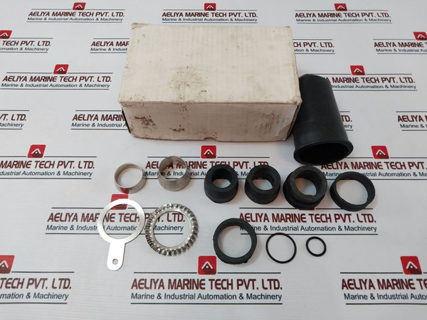 Bartec Brass Cable Gland M40 Nickel Finished Kit