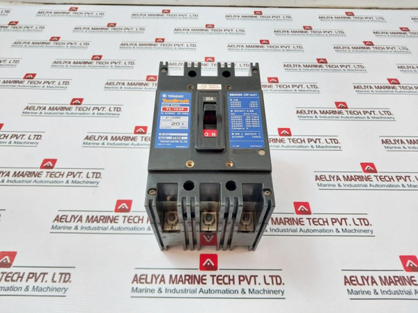 Terasaki Tl-100F 3 Pole Circuit Breaker 200-480V 50/60Hz 20A New