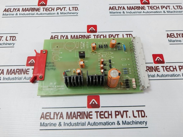 Printed Circuit Board, Pradeep Sales & Service, Pss46/Avr/Power/V.1/30072K3, 110 Gm Used