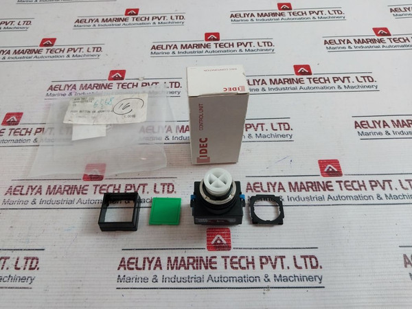 Idec Hw-u10 Push Button With Contact Block 10A 600V