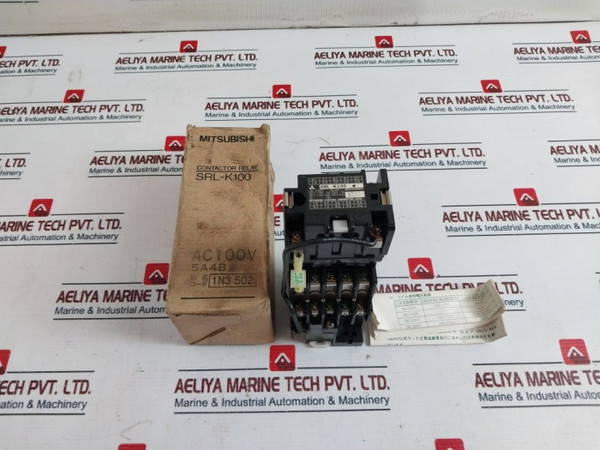 Mitsubishi Srl-k100 Latched Contactor Relay New