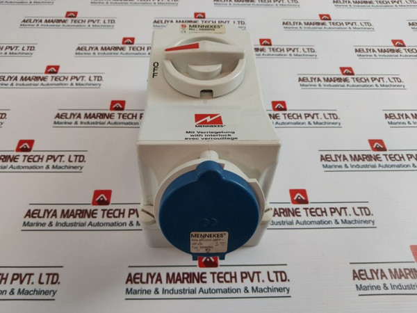 Mennekes 5696Rs Switchable With Interlock Ip44 32A 200-250V Ac Used