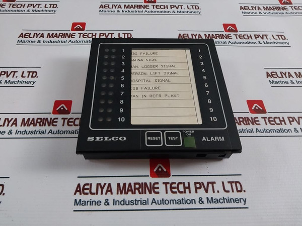 Selco M1000-24-10B Alarm Annunciator 24 Volt 200893