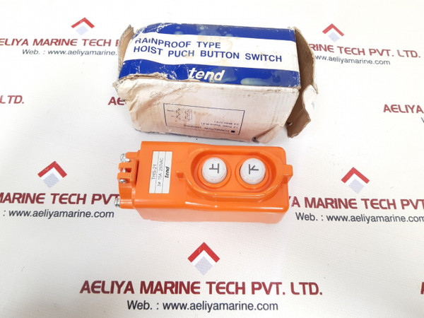 Hoist pushbutton switch ths-21, rainproof type, 520 gm.