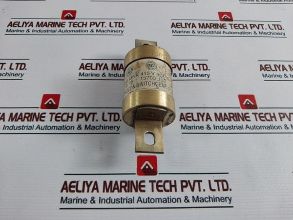 Sg Controls 315A Hbc Fuse Link 415Vac Used