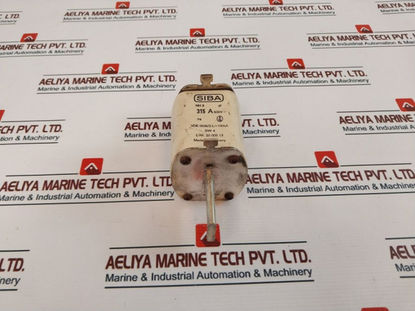 Siba, Nh 3 Gl, Fuse, 315A, 500V Used