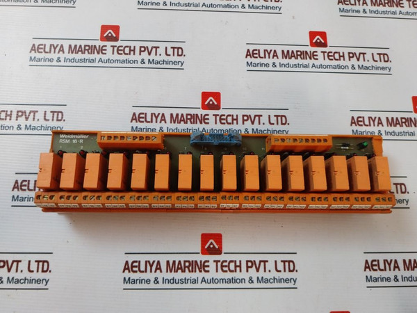 Weidmuller Rsm 16-r Relay Module 24V