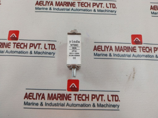 Yinda Nt00C Fuse 80A 500V~ 120Ka New