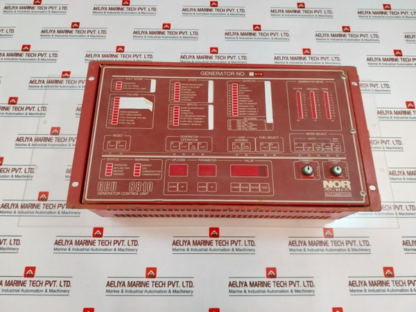 Norcontrol Gcu 8810 Generator Control Unit Vt25-373-99/X9 Used