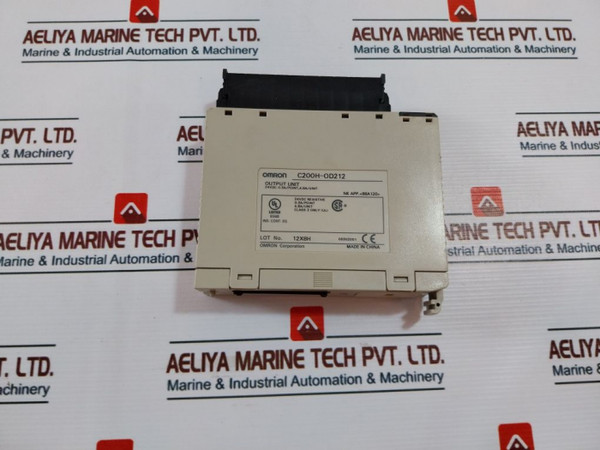 Omron C200H-od212 Output Module Od212 Ch,0.3A/Point 4.8A/Unit 24Vdc Used