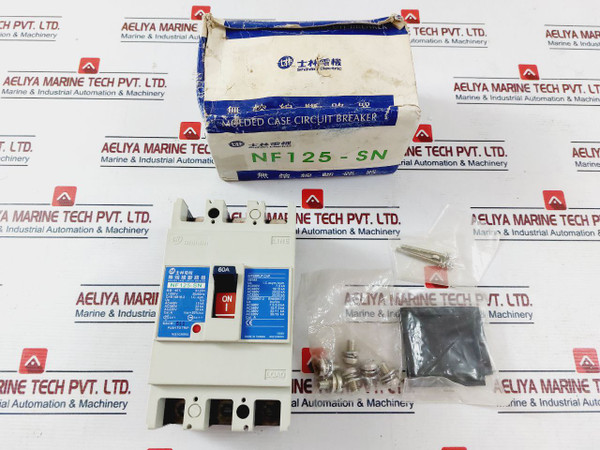 Shihlin Electric Nf125-sn No Fuse Circuit Breaker Temp 40˚C 50/60Hz