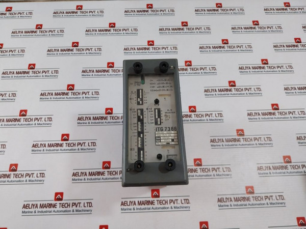 Inverse Time Overcurrent Relay, C.E.E. Italiana Srl, Itg 7366 Used