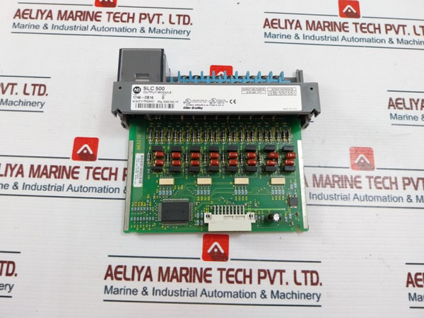 Allen-bradley 1746-ob16 Slc 500 Output Module 10-50 Vdc Used
