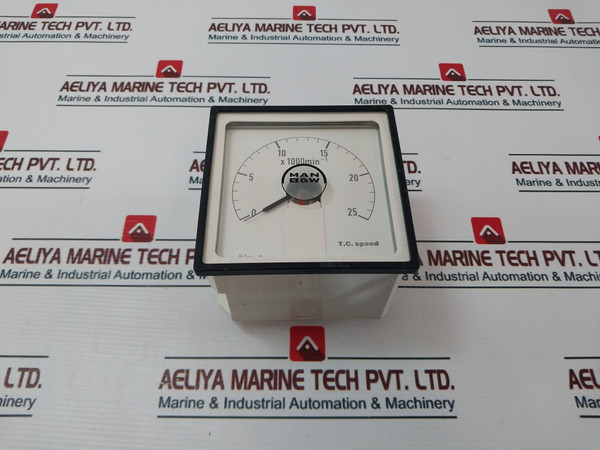 Man B&W Ea 96X96.2 S|W Dw Bar Indicator 24V