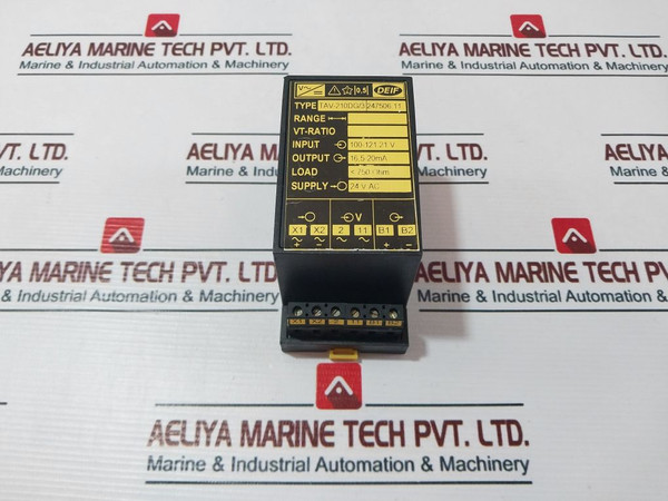 Deif Tav-210Dg/3 Single Function Transducer 100-121.21V 16,5-20 Ma