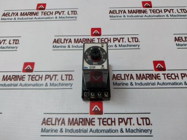 Idec Gt5P-n Electronic Timer With Sr2P-06A Socket 0-10 Sec 240Vac