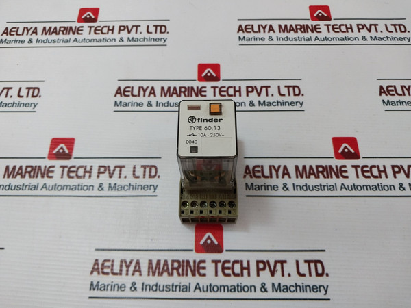 Finder 60.13 Relay With Base 10A-250V