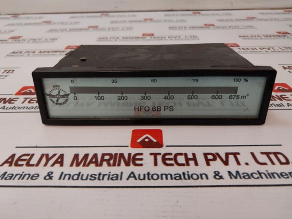 Hoppe Bord-messtechnik Hfo 6B Ps Meter 0-675 M3 Used