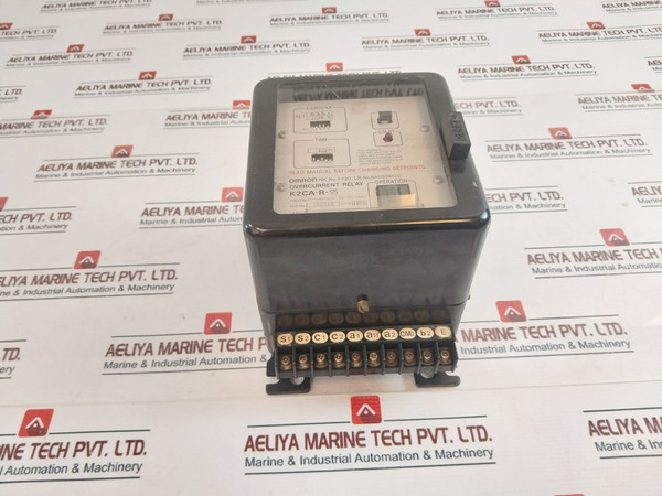 Omron K2Ca-r-s5 Overcurrent Relay 10 Sec 50/60Hz A-120