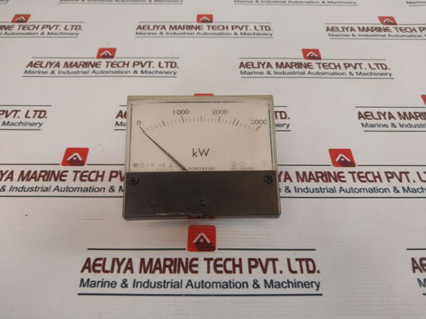 Toyo Keiki Ecf-10 Kilowatt Panel Meter Used