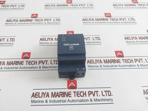 Tdk-lambda Dsp30-15 Din Rail Power Supply 100-240Vac