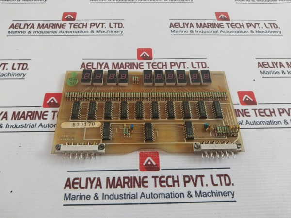 Semco 540482 Clock Display Printed Circuit Board Used