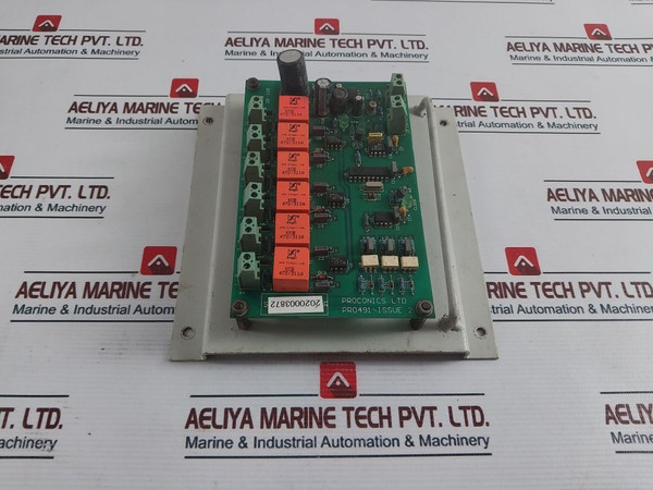 Proconics Pr0491 Issue 2 Printed Circuit Board 